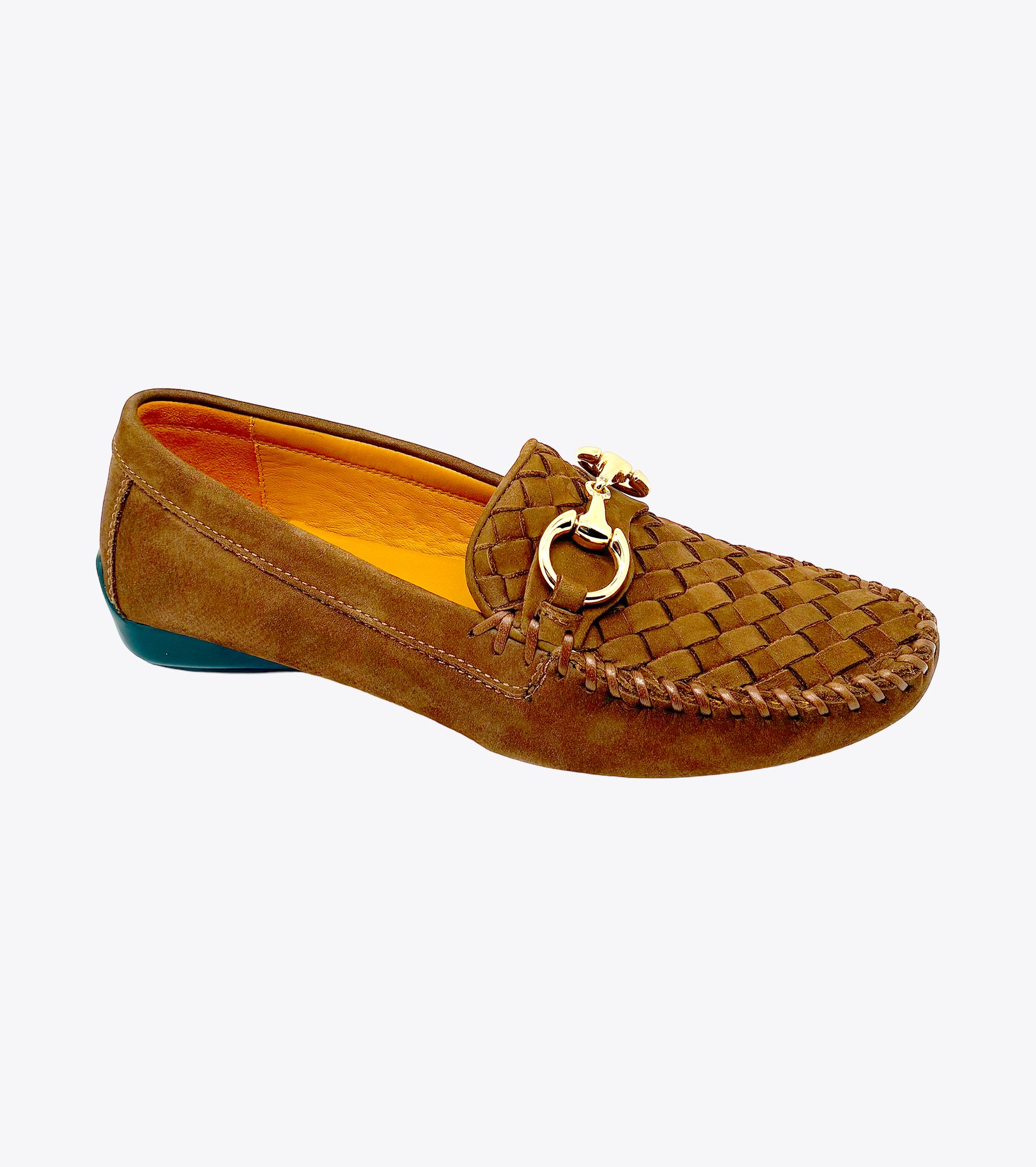 Perlata Black & Luggage True Glove Loafers for Women — Robert Zur